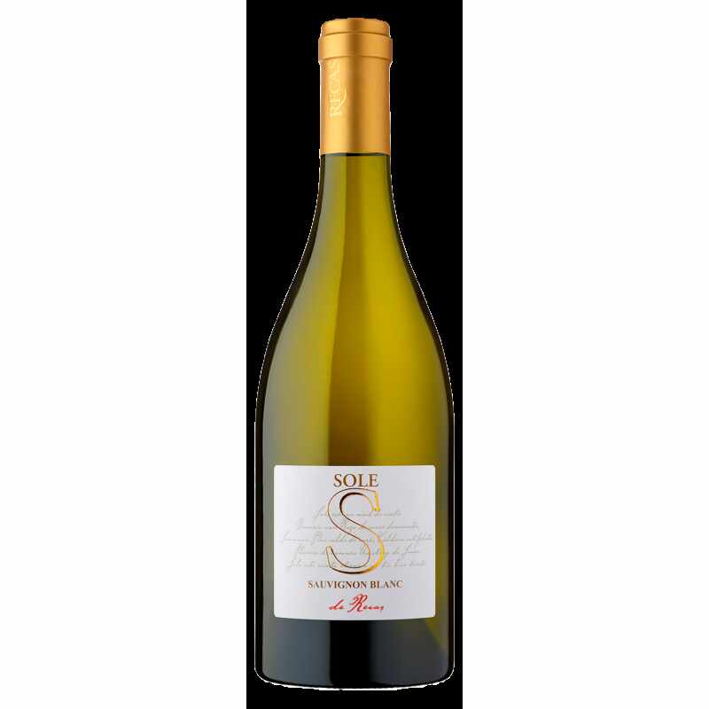 Vin alb sec, Sauvignon Blanc, Sole Recas, 0.75L, 13.5% alc., Romania